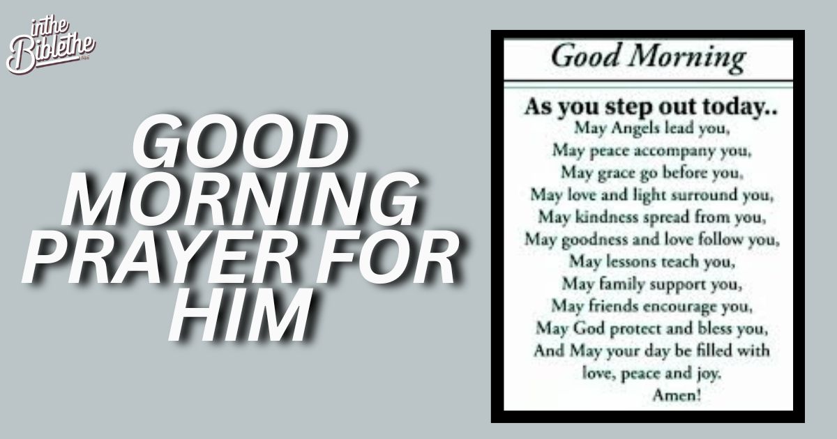 50 Good Morning Prayer for Him