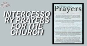 50 Intercessory Prayers for the Church