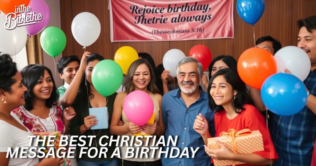 What Is the Best Christian Message for a Birthday