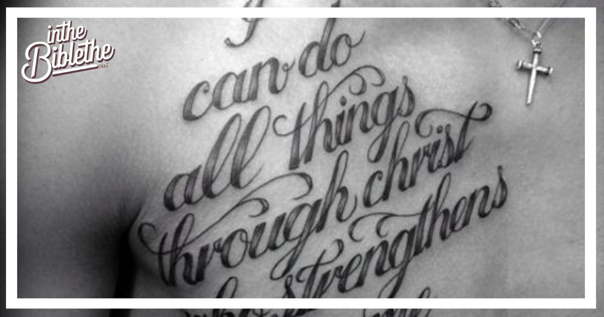 Bible Verse Tattoos for Guys