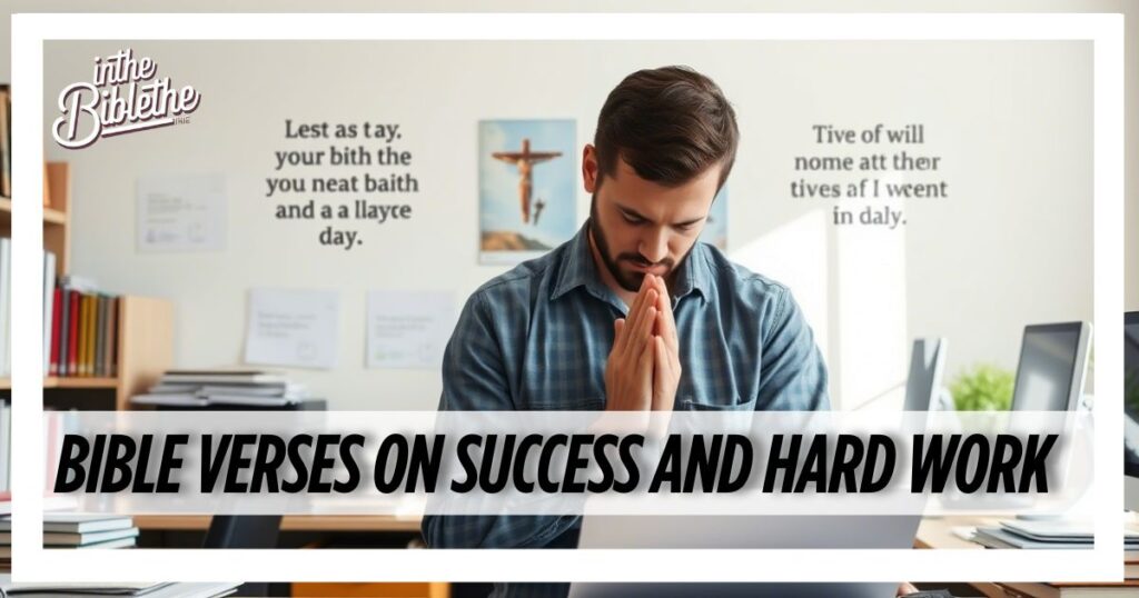 Bible Verses on Success and Hard Work