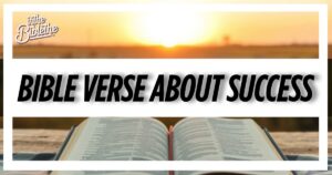 Bible verse about success