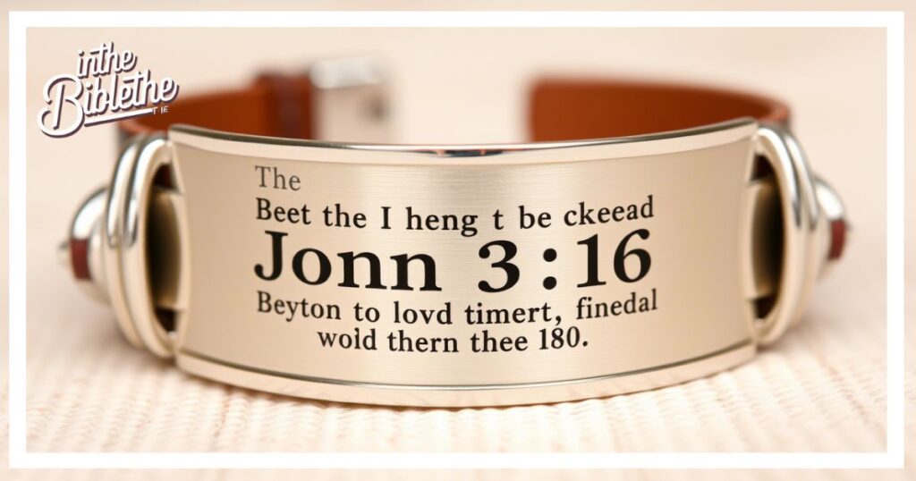 Christian Bible Verse Bracelet Wear your faith with pride