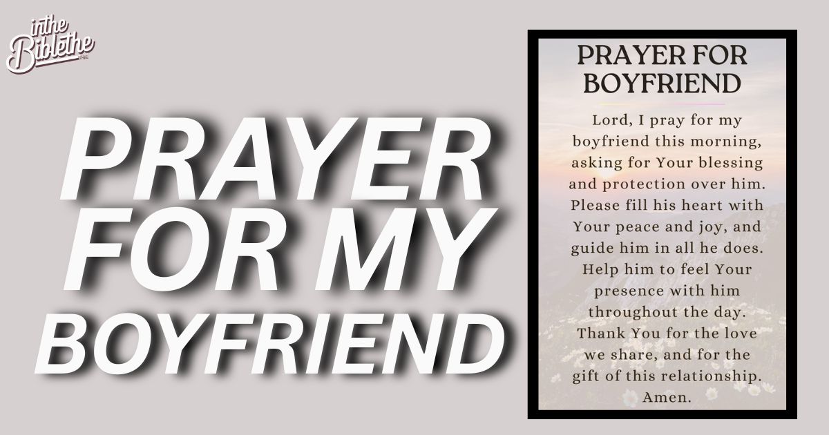 Prayer for My Boyfriend