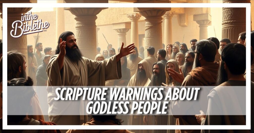Scripture Warnings About Godless People